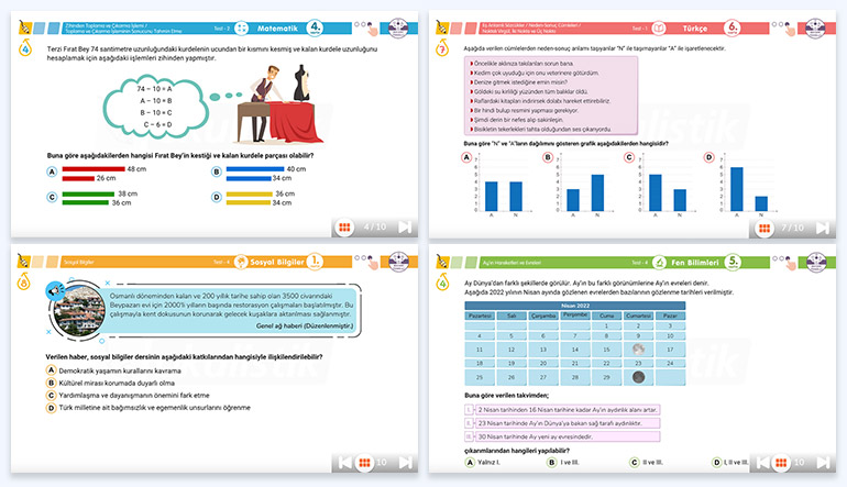 5. Sınıf Haftalık Değerlendirme Örnekleri